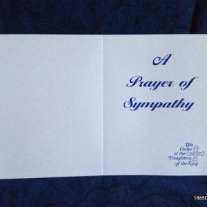 A Prayer of Sympathy Card