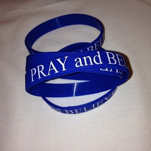 Pray and Believe Wristband